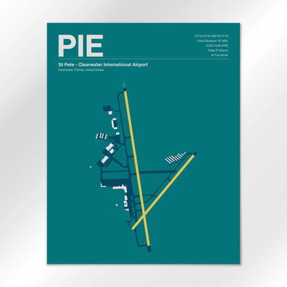 PIE Airport Diagram