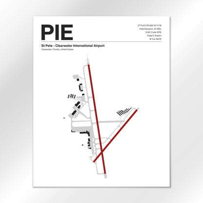PIE Airport Diagram
