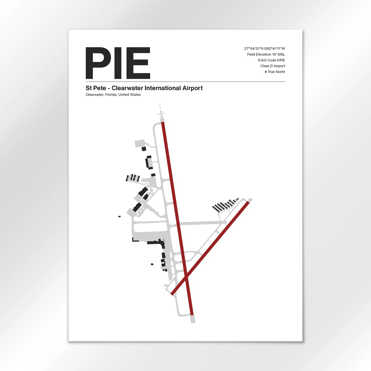 PIE Airport Diagram