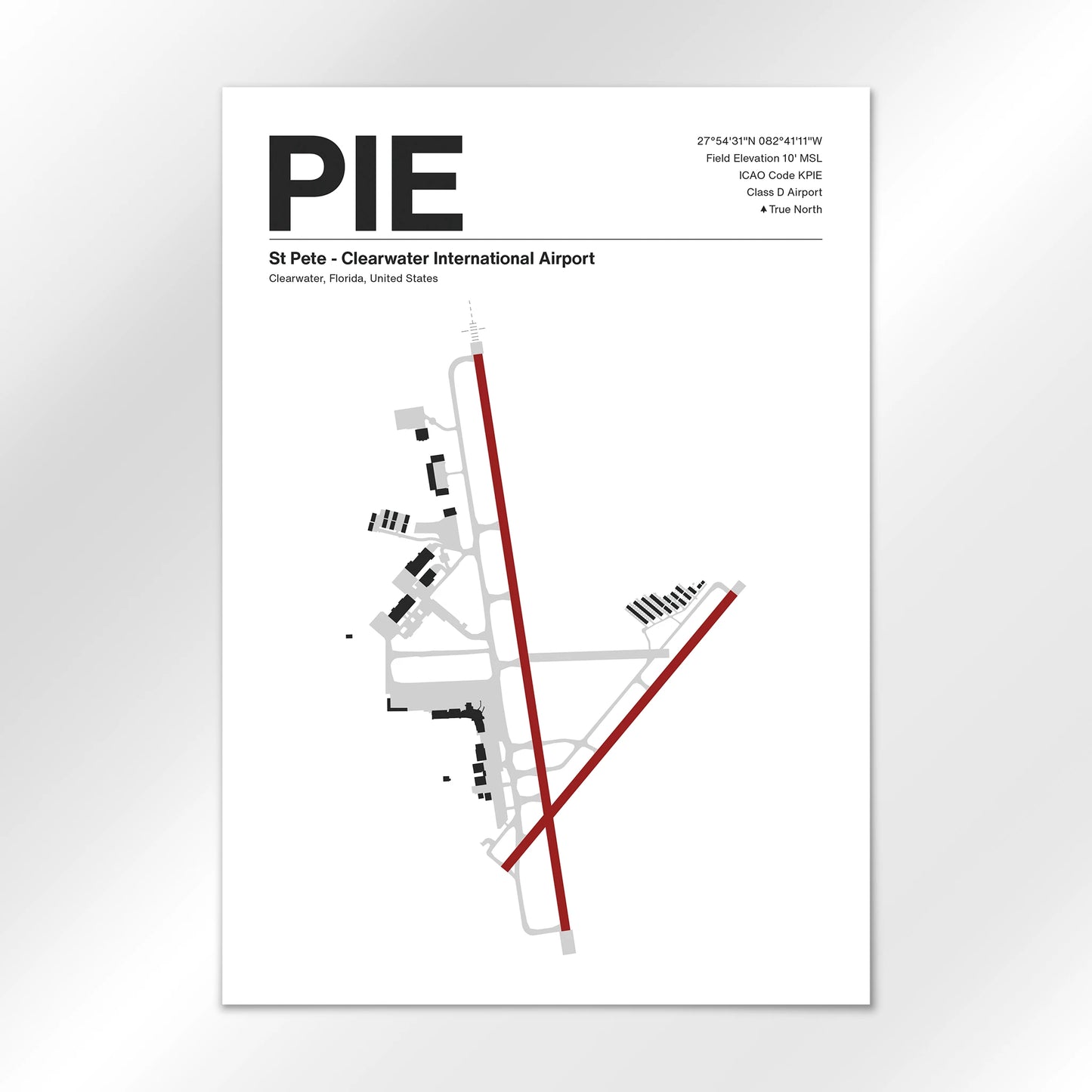 PIE Airport Diagram