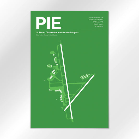 PIE | Clearwater - Overland Green - 12×18" - No Frame
