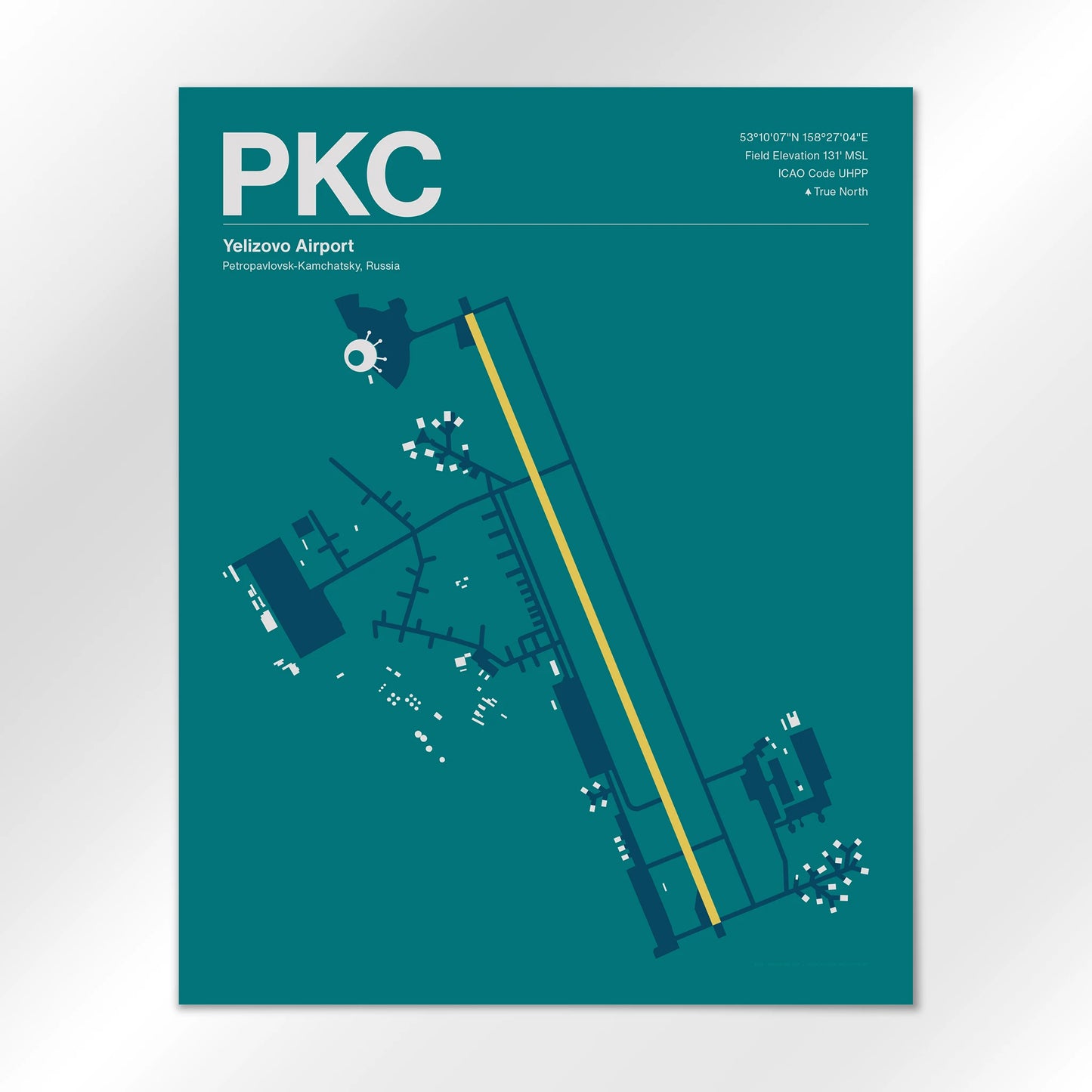 PKC Airport Diagram
