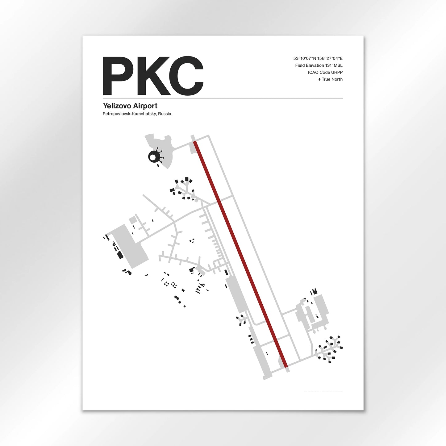 PKC Airport Diagram
