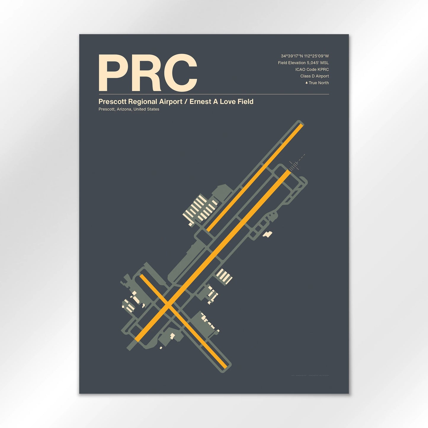 PRC Airport Diagram