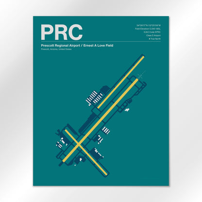 PRC Airport Diagram