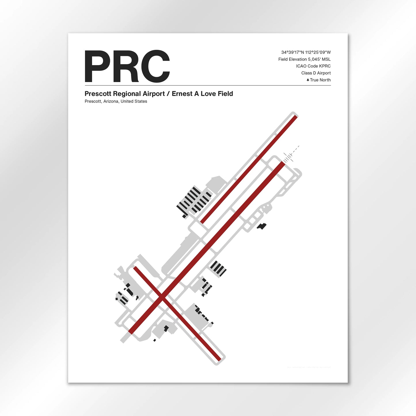 PRC Airport Diagram