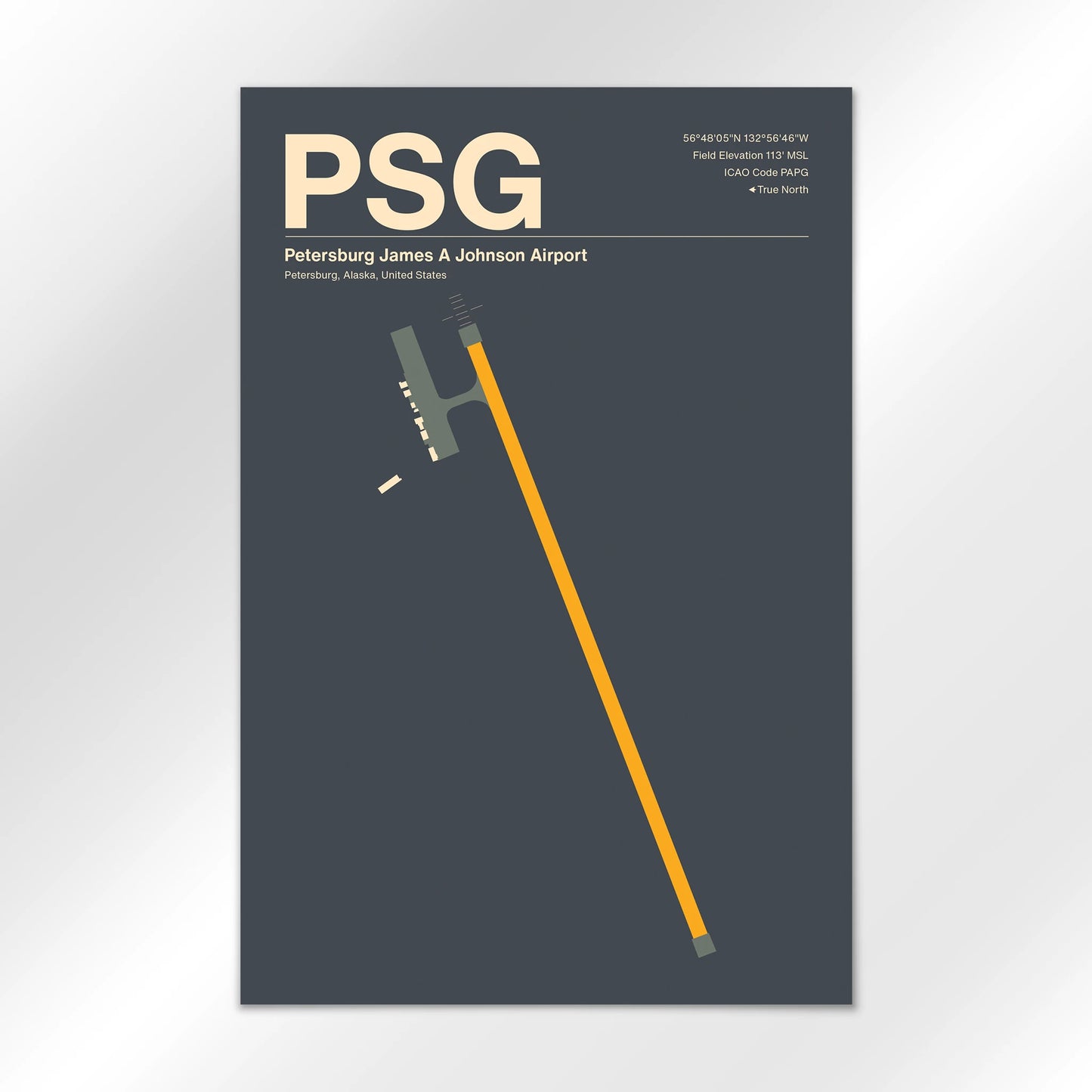PSG Airport Diagram