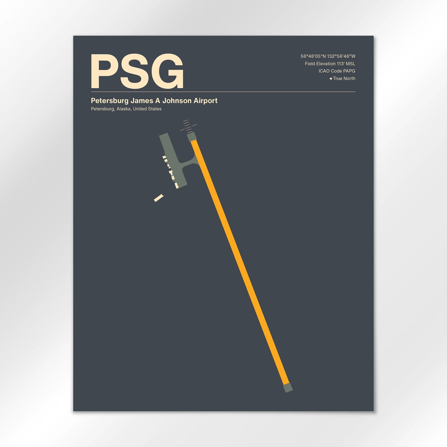PSG Airport Diagram