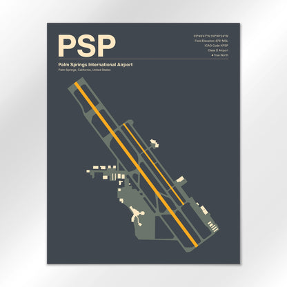 PSP Airport Diagram