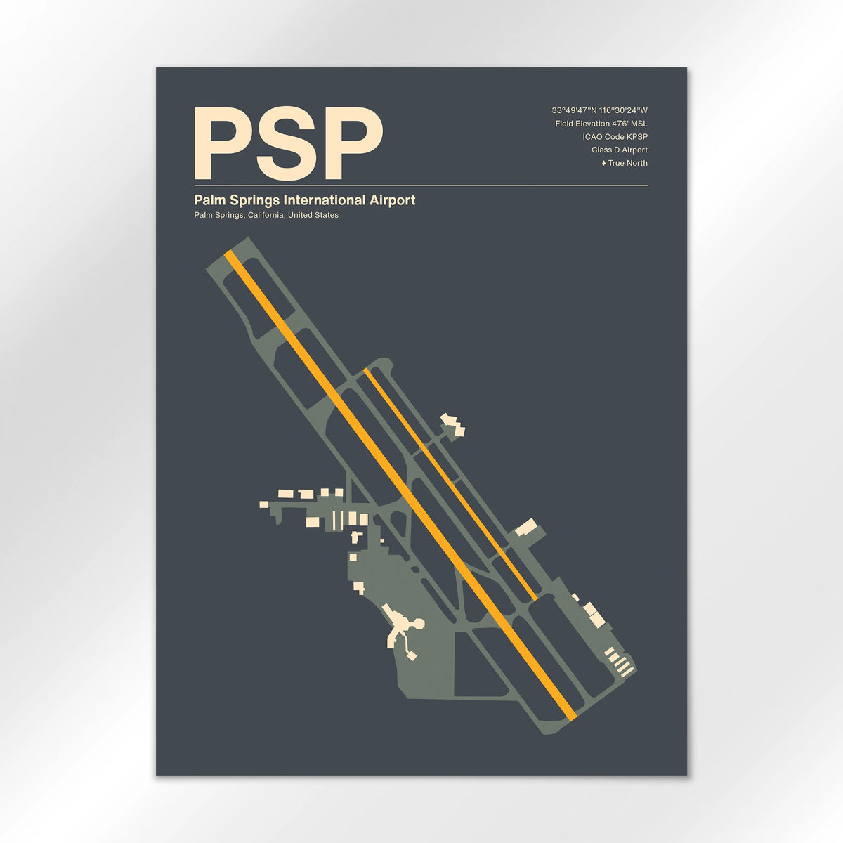 PSP Airport Diagram
