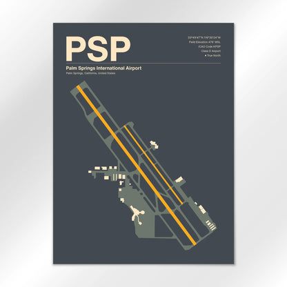 PSP Airport Diagram