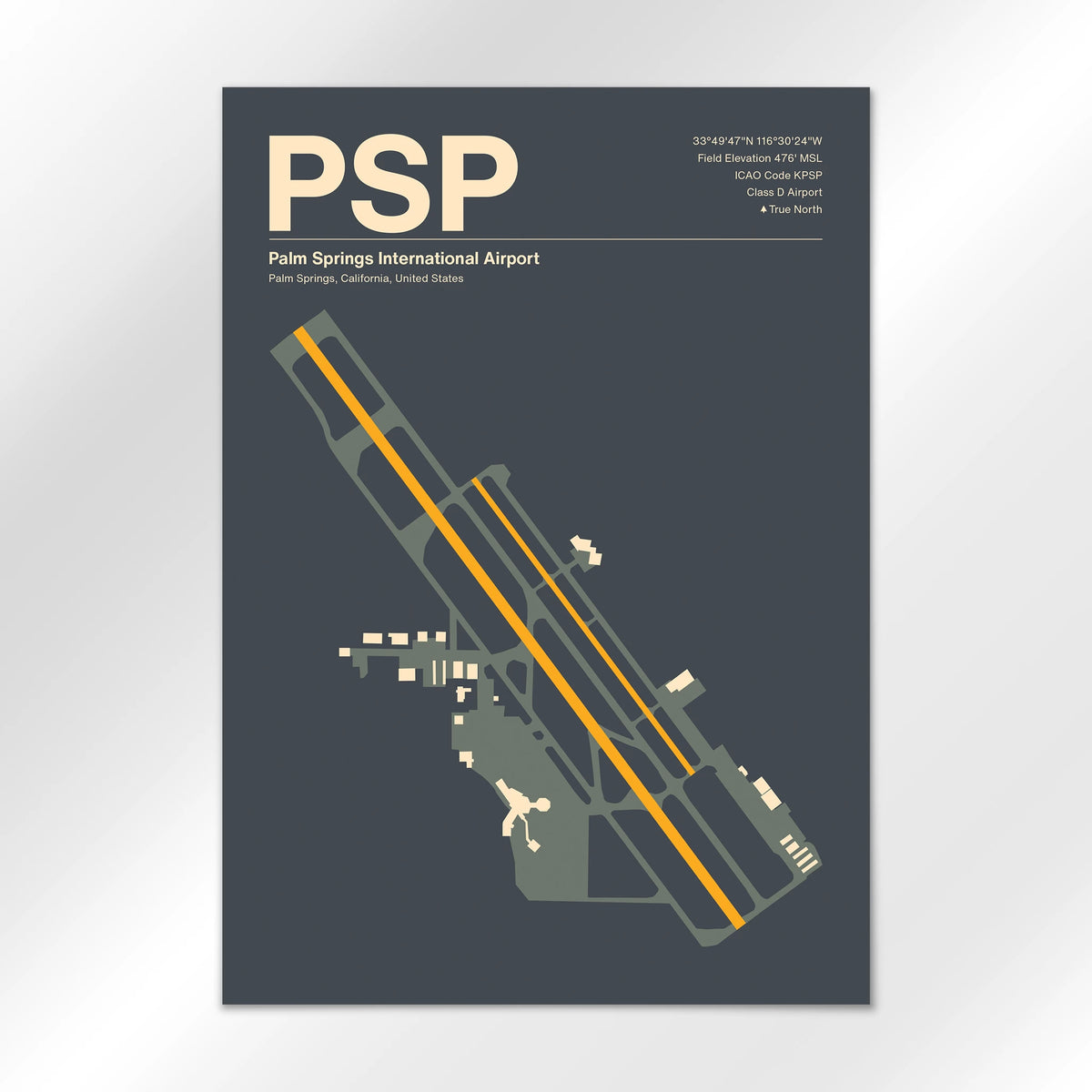 PSP Airport Diagram