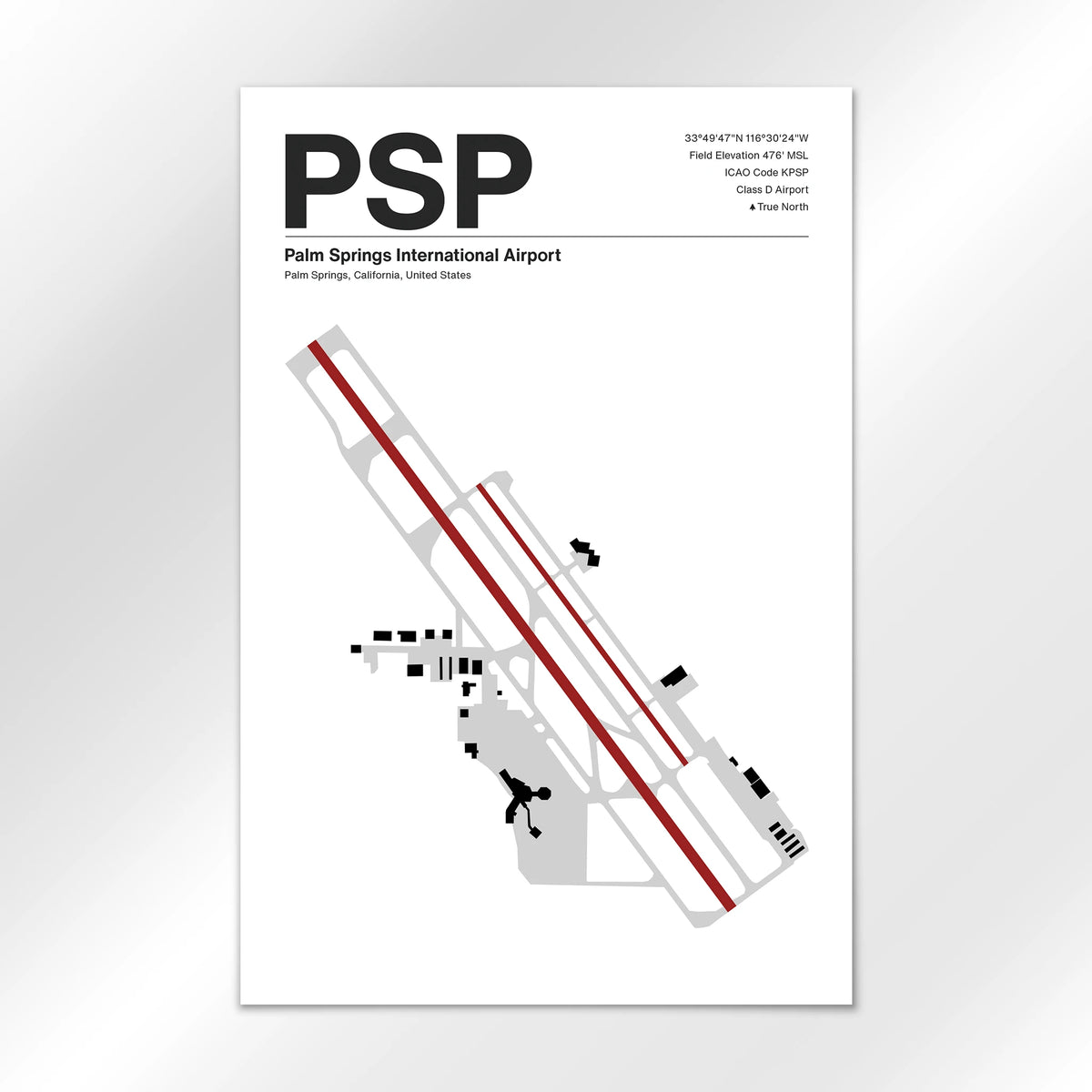 PSP Airport Diagram