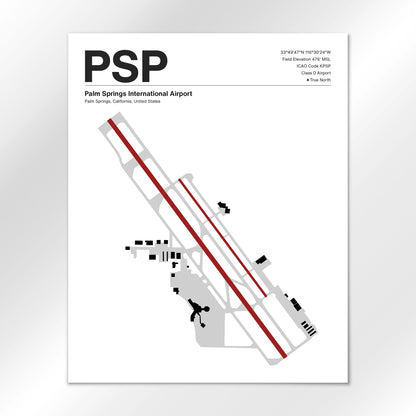 PSP Airport Diagram
