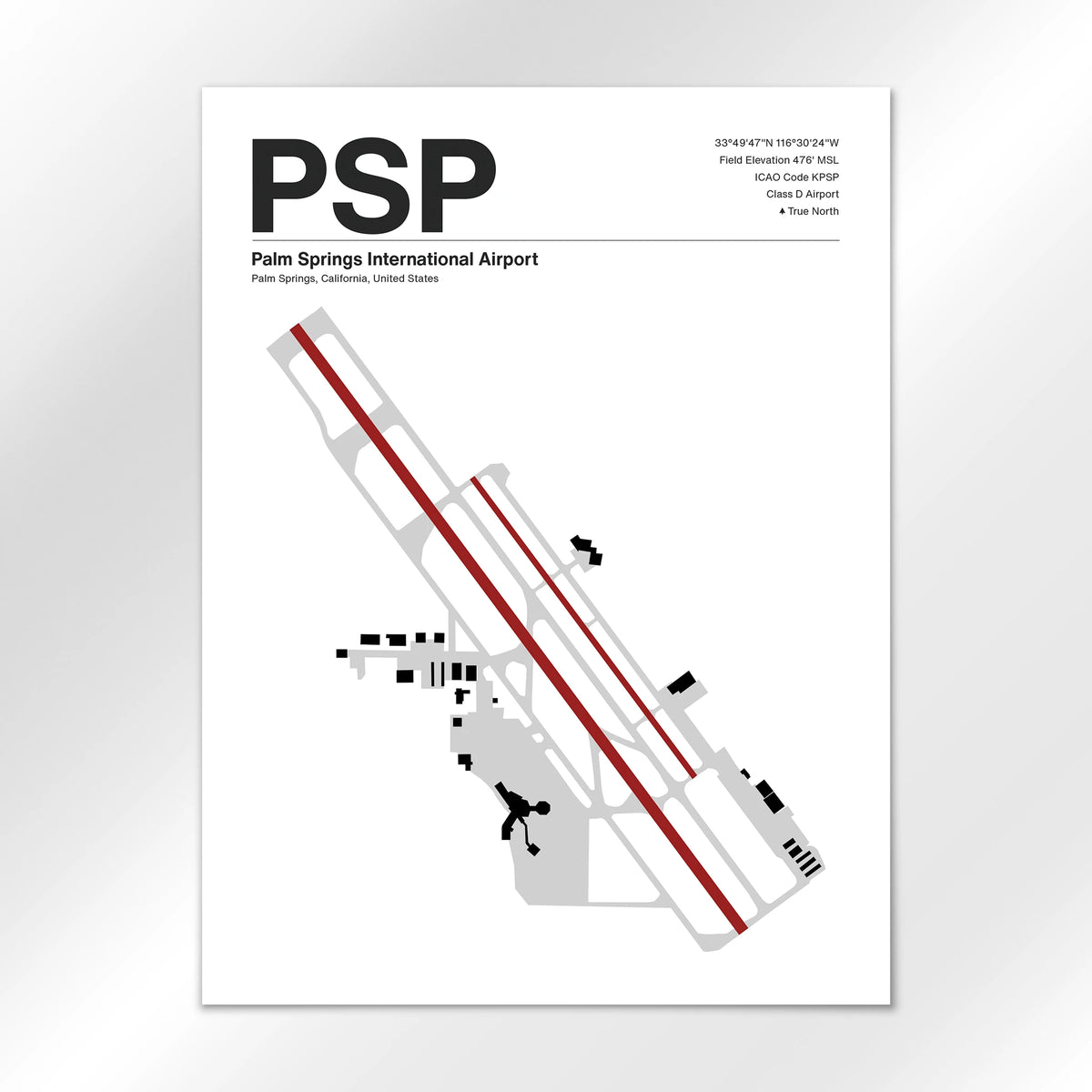 PSP Airport Diagram