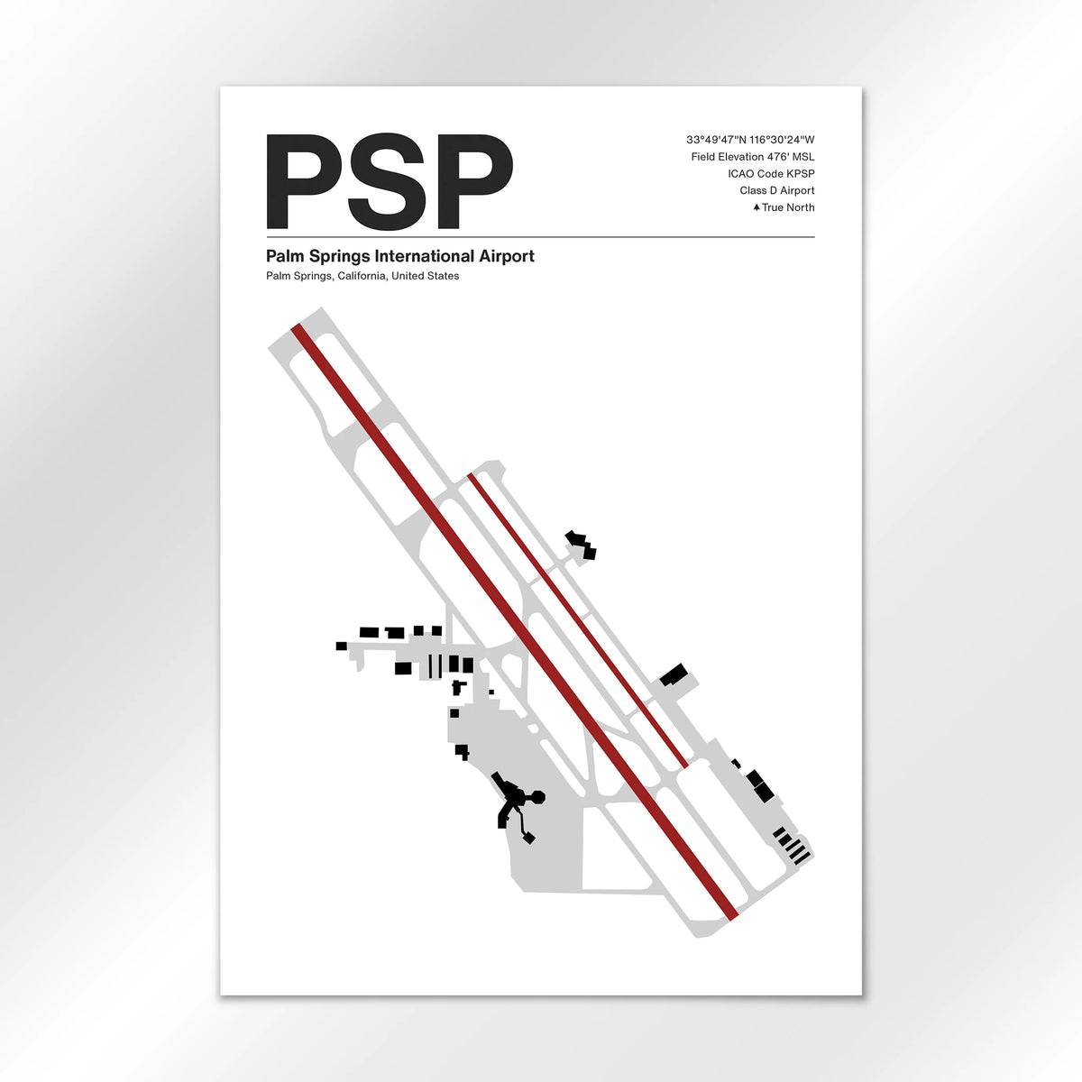 PSP Airport Diagram