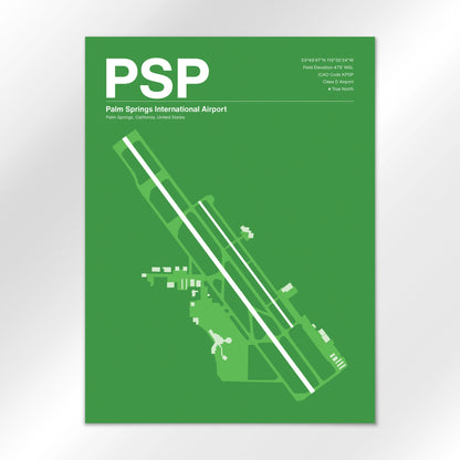 PSP Airport Diagram
