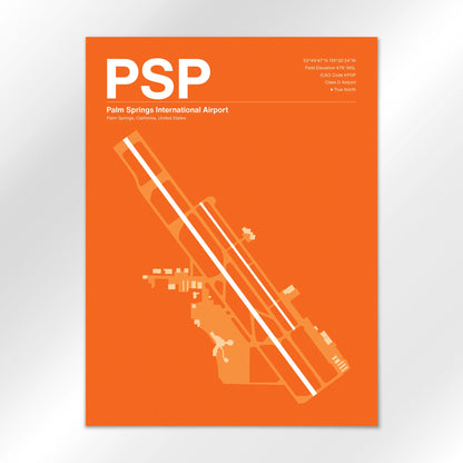 PSP Airport Diagram