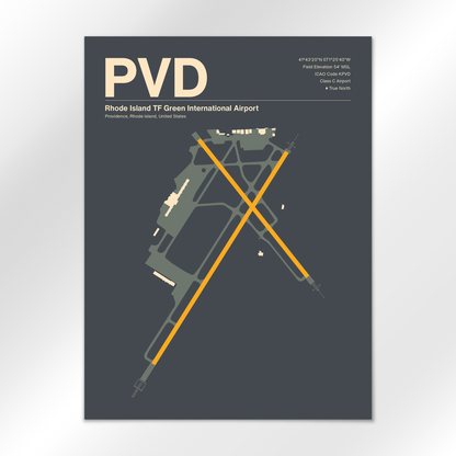 PVD Airport Diagram