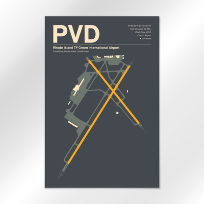 PVD Airport Diagram