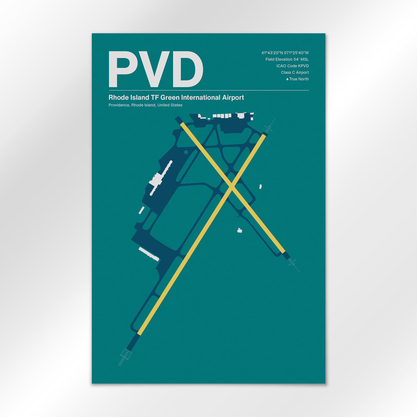 PVD Airport Diagram