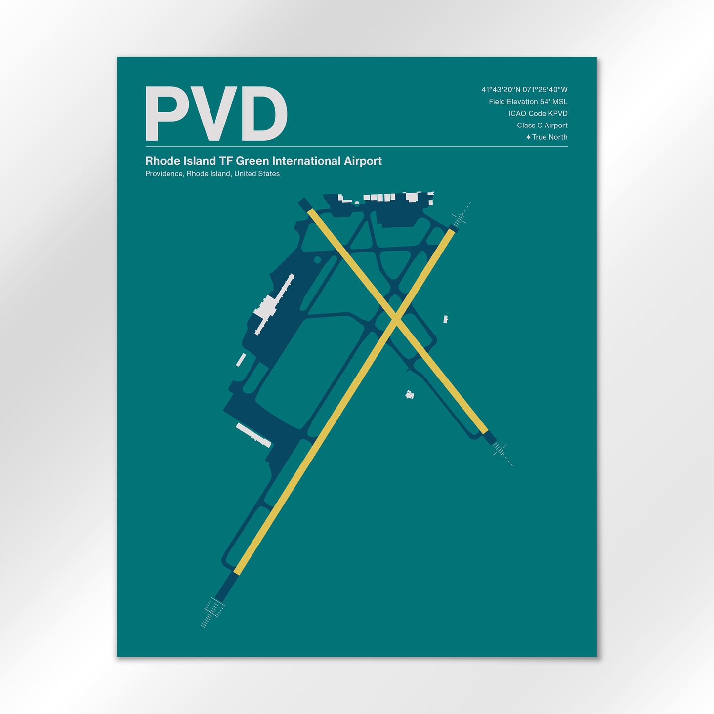 PVD Airport Diagram