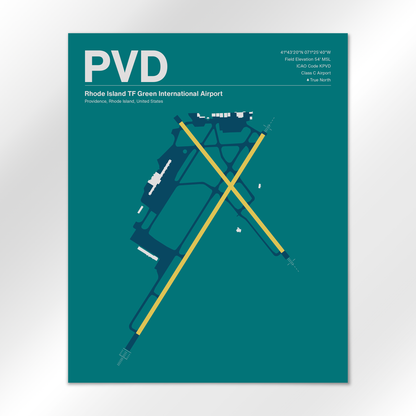 PVD Airport Diagram