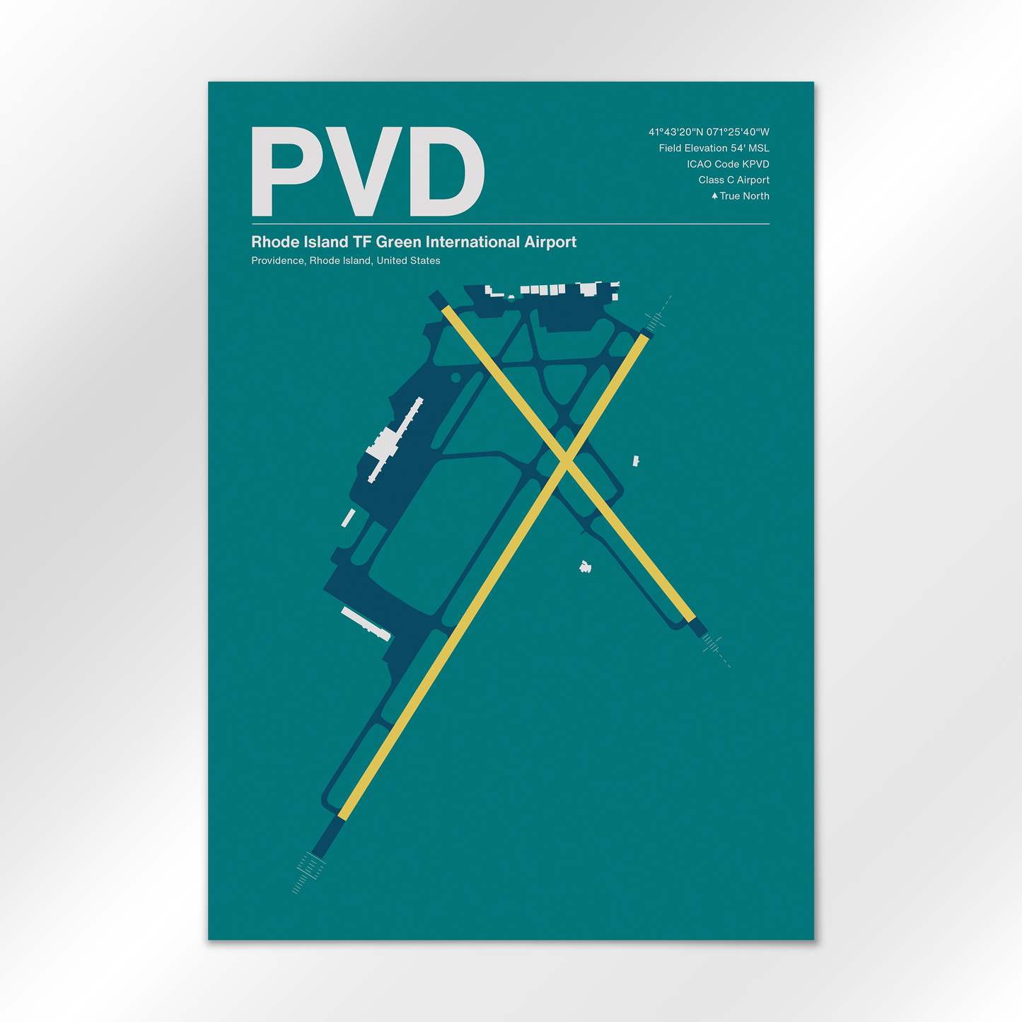 PVD Airport Diagram