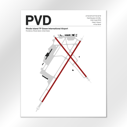 PVD Airport Diagram