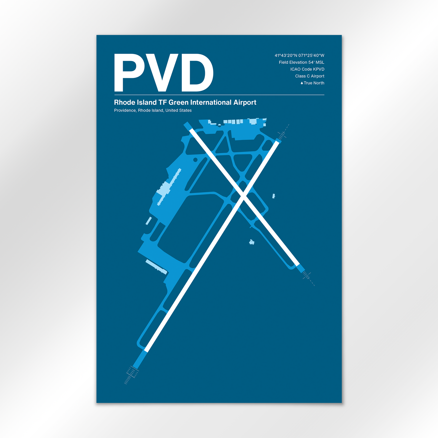 PVD Airport Diagram