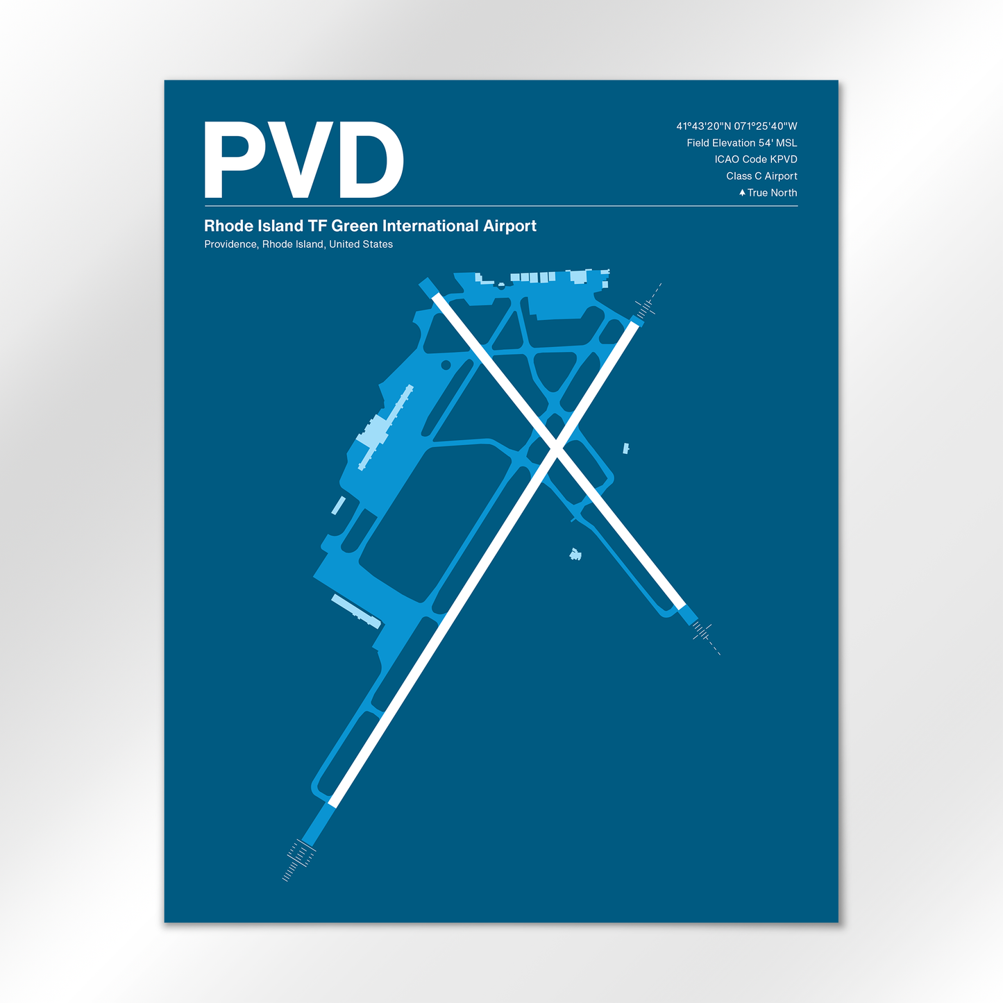 PVD Airport Diagram