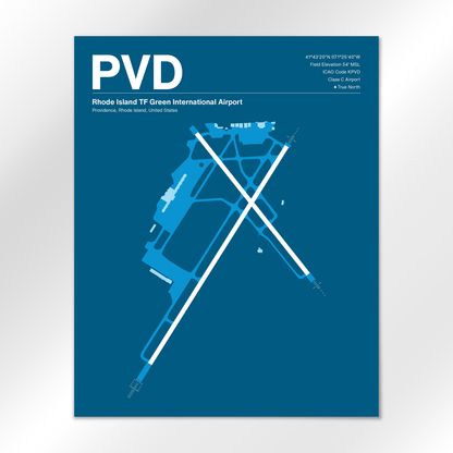 PVD Airport Diagram