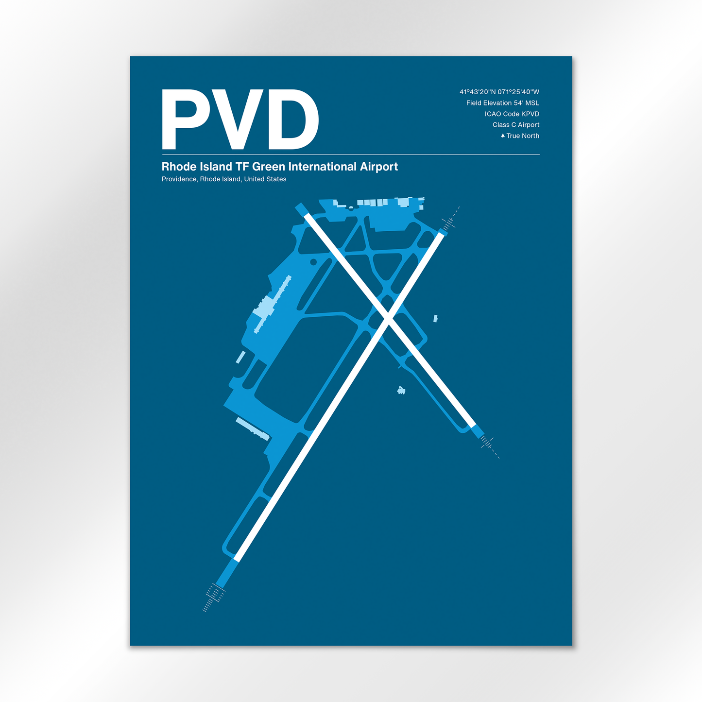PVD Airport Diagram