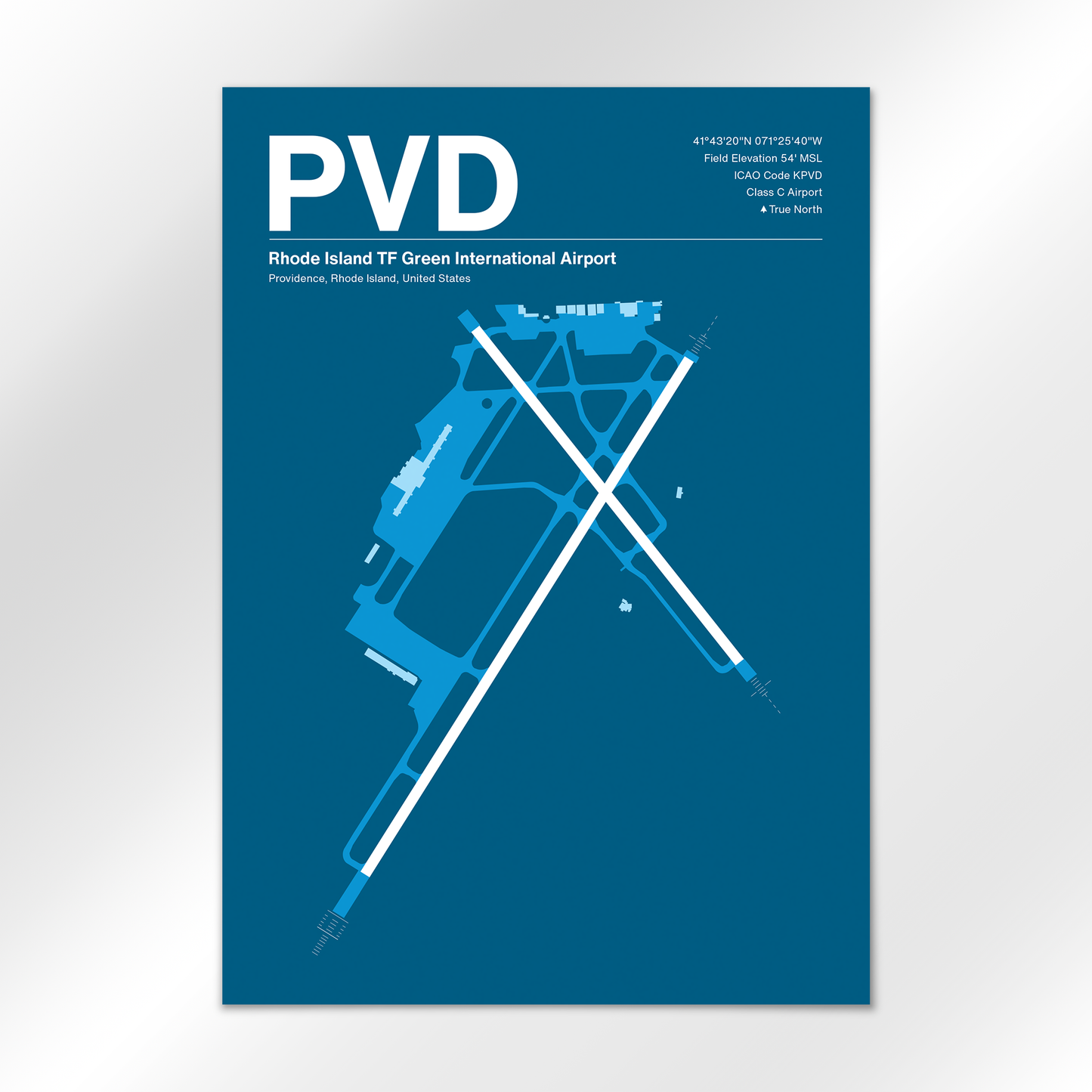 PVD Airport Diagram