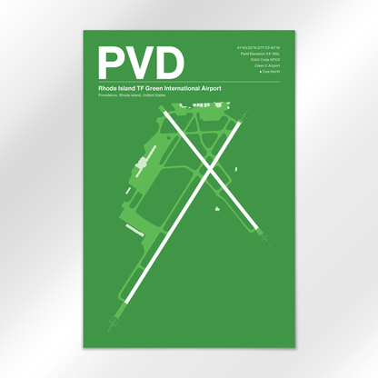 PVD Airport Diagram