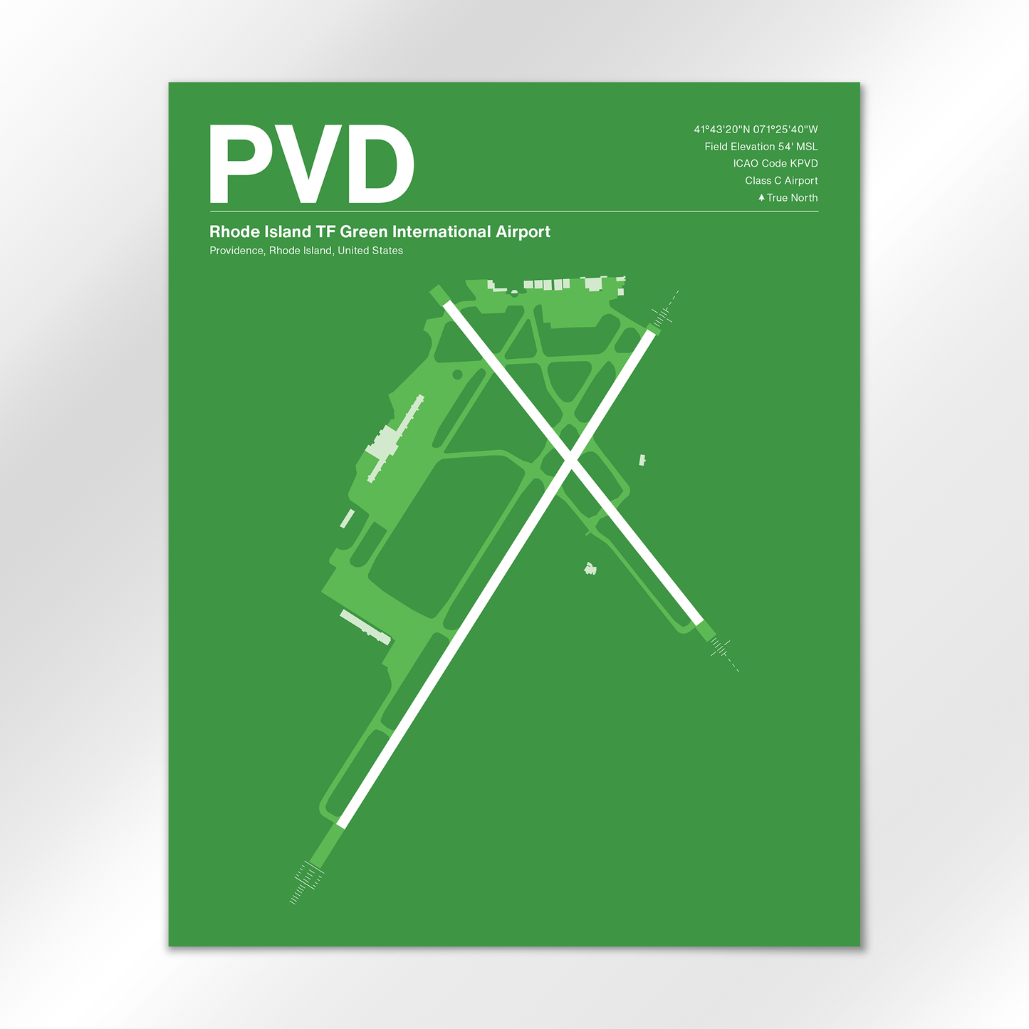 PVD Airport Diagram