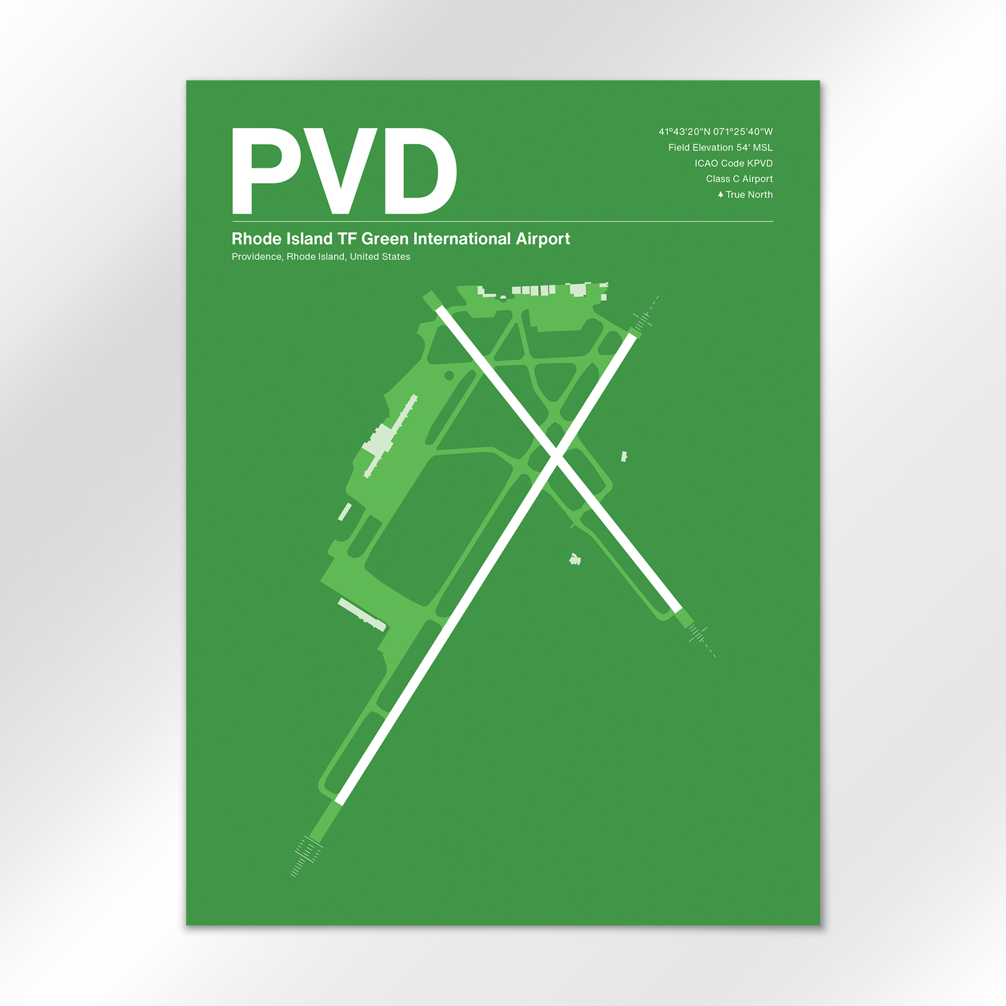 PVD Airport Diagram