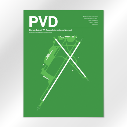 PVD Airport Diagram