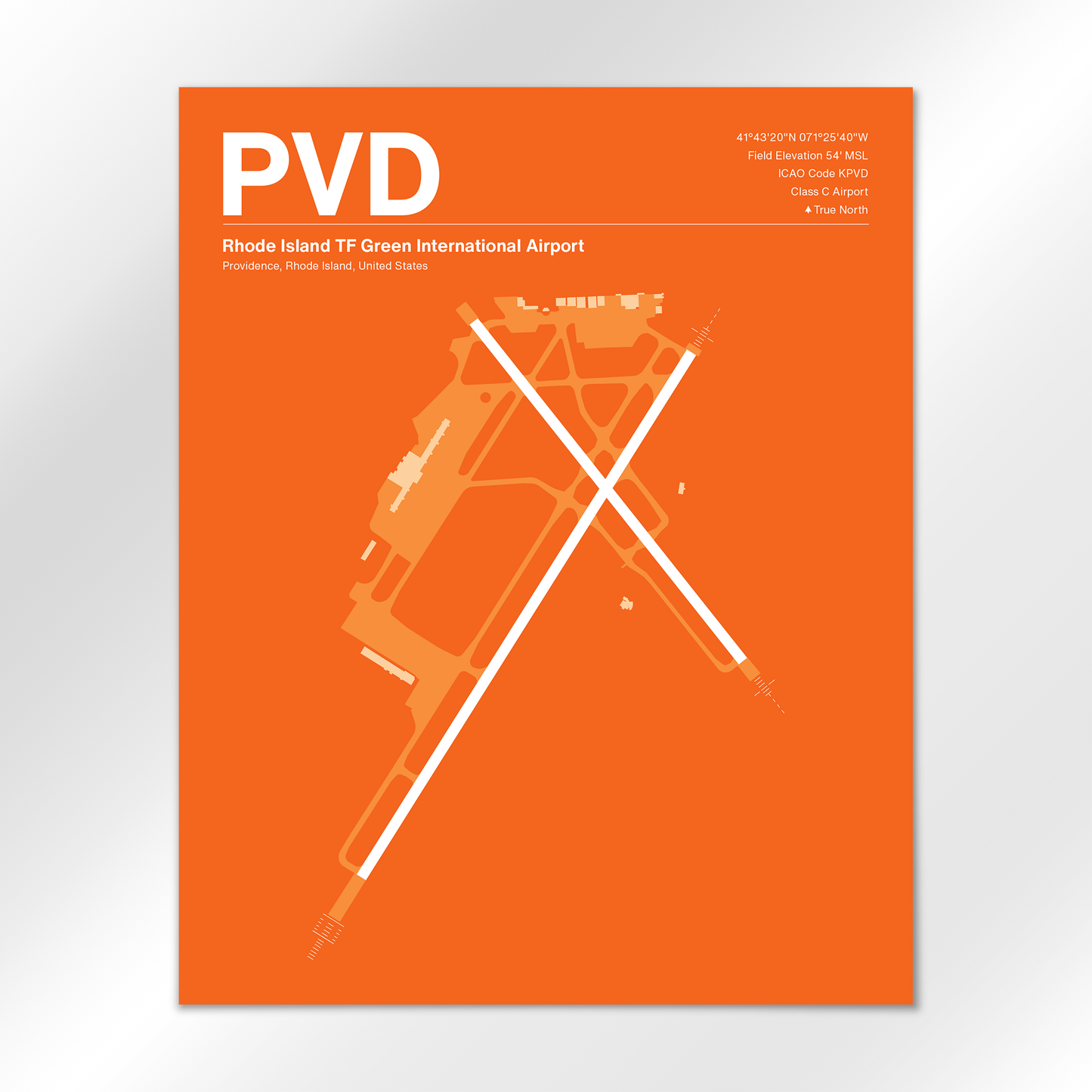 PVD Airport Diagram