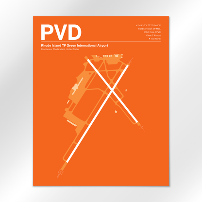 PVD Airport Diagram