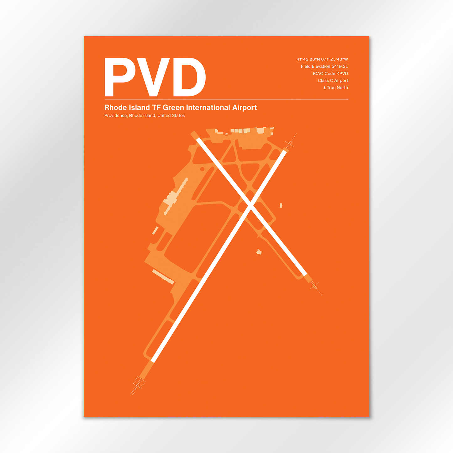 PVD Airport Diagram