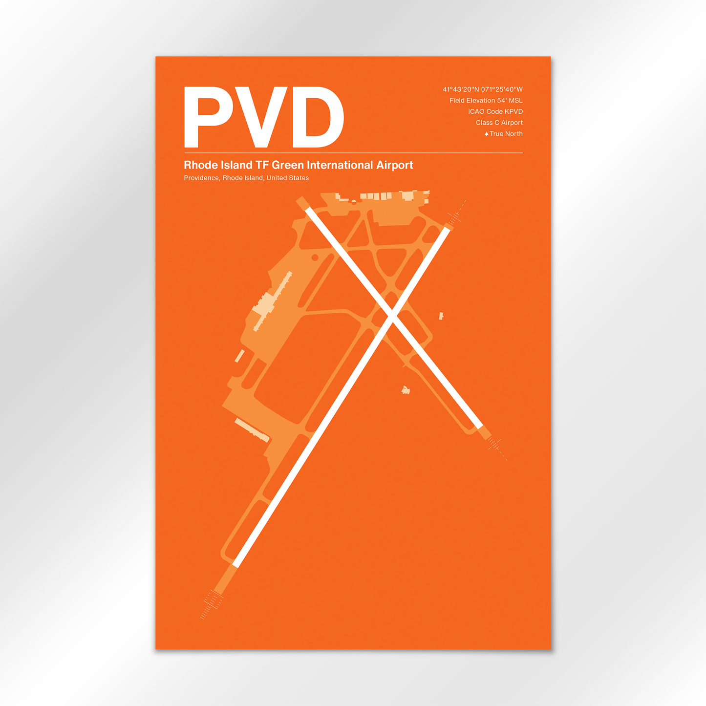 PVD Airport Diagram