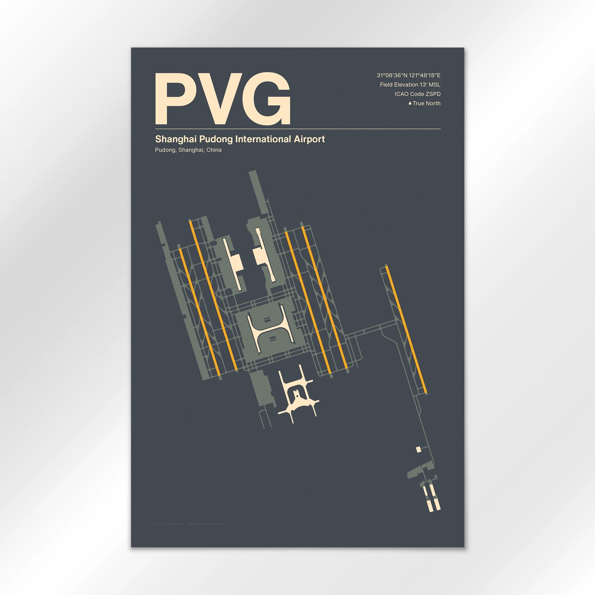 PVG Airport Diagram