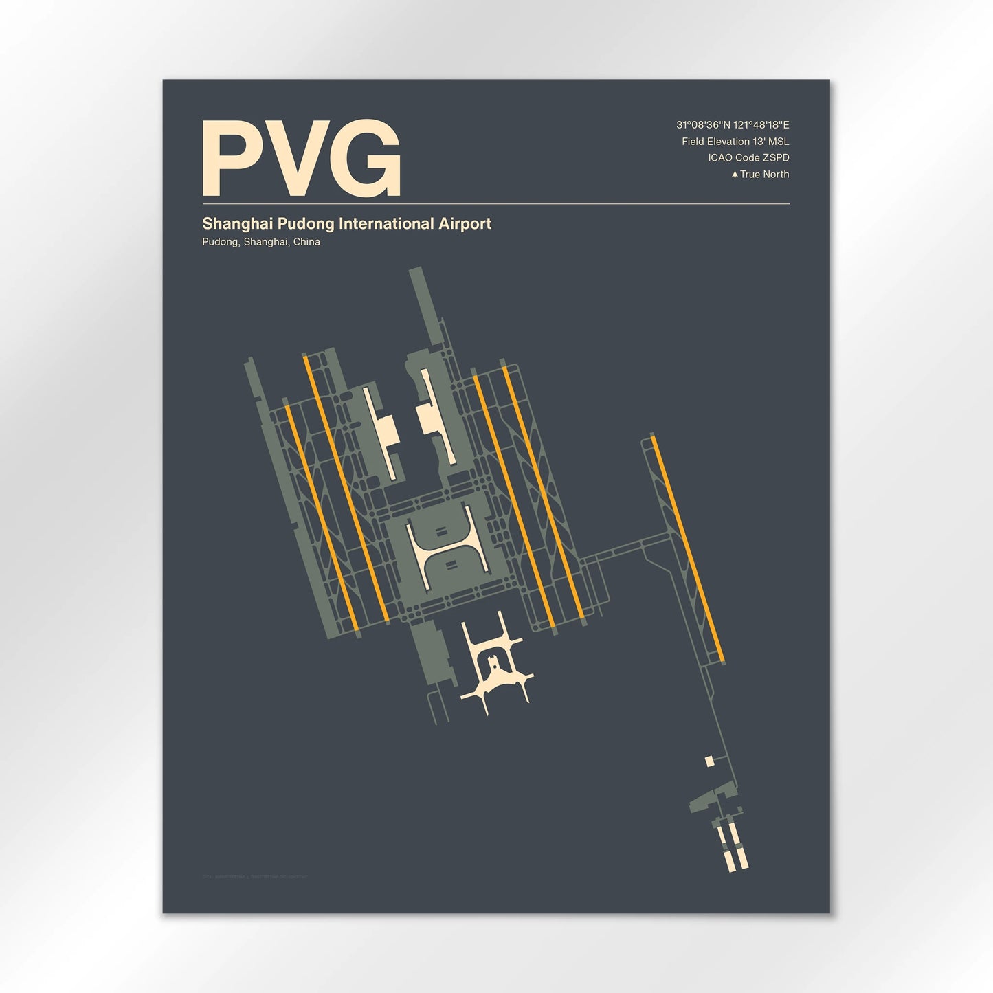 PVG Airport Diagram