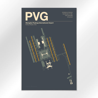 PVG Airport Diagram