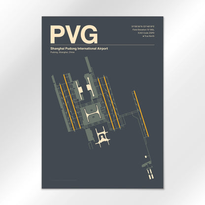 PVG Airport Diagram