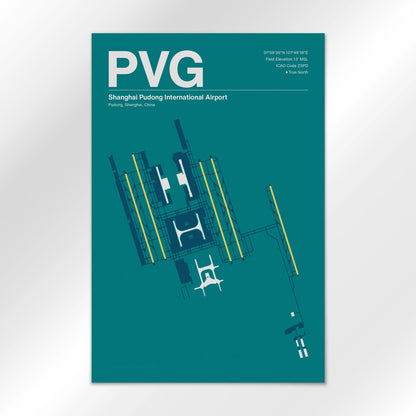 PVG Airport Diagram