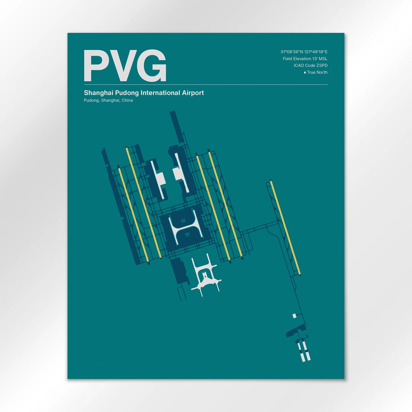 PVG Airport Diagram