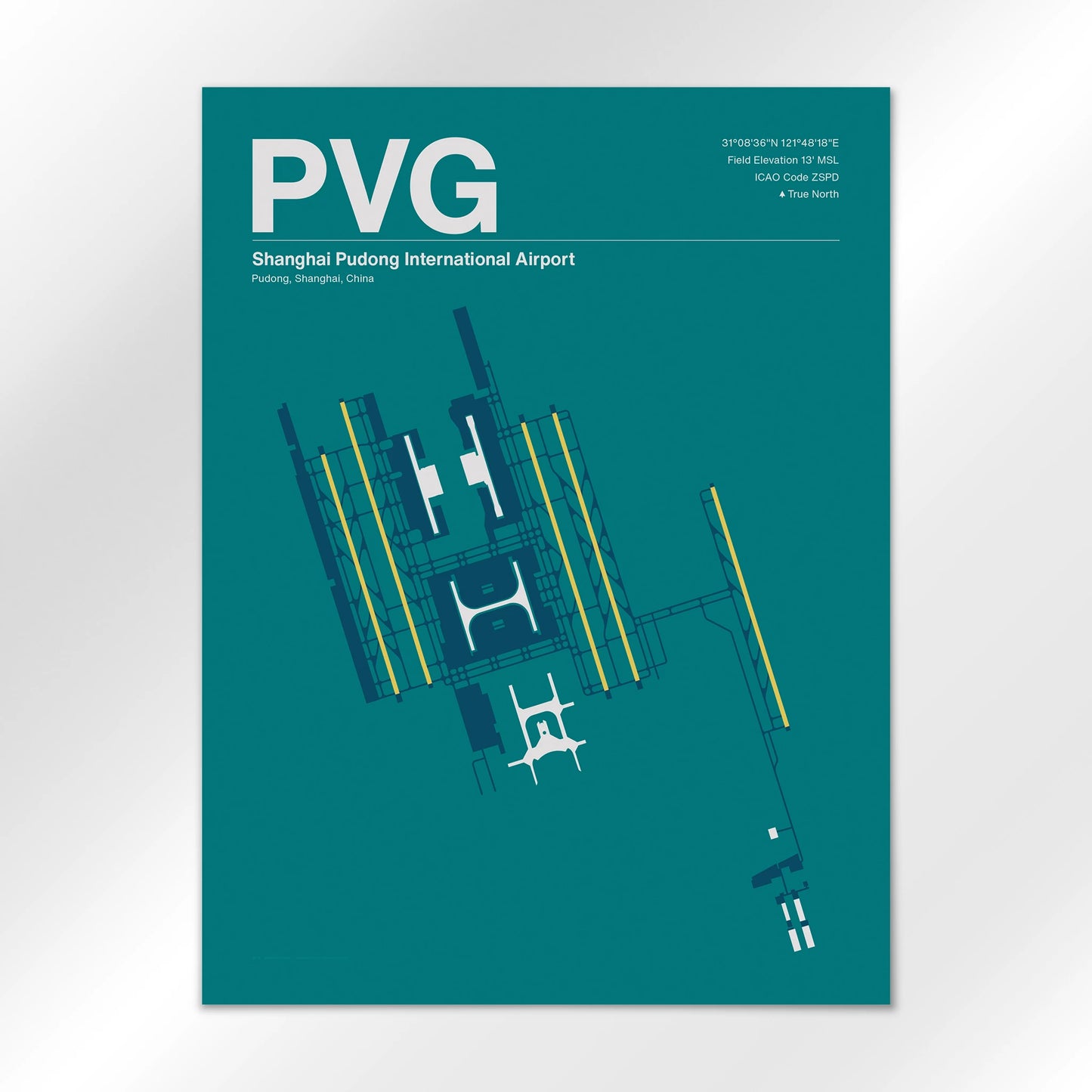PVG Airport Diagram