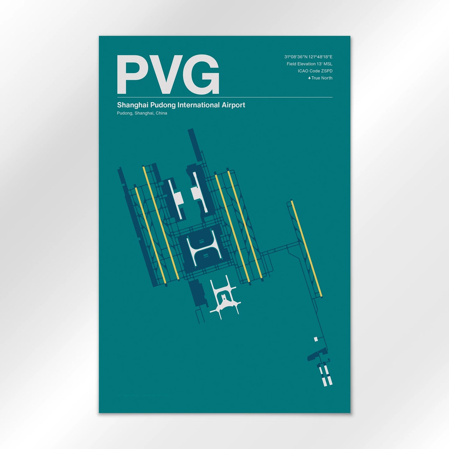 PVG Airport Diagram